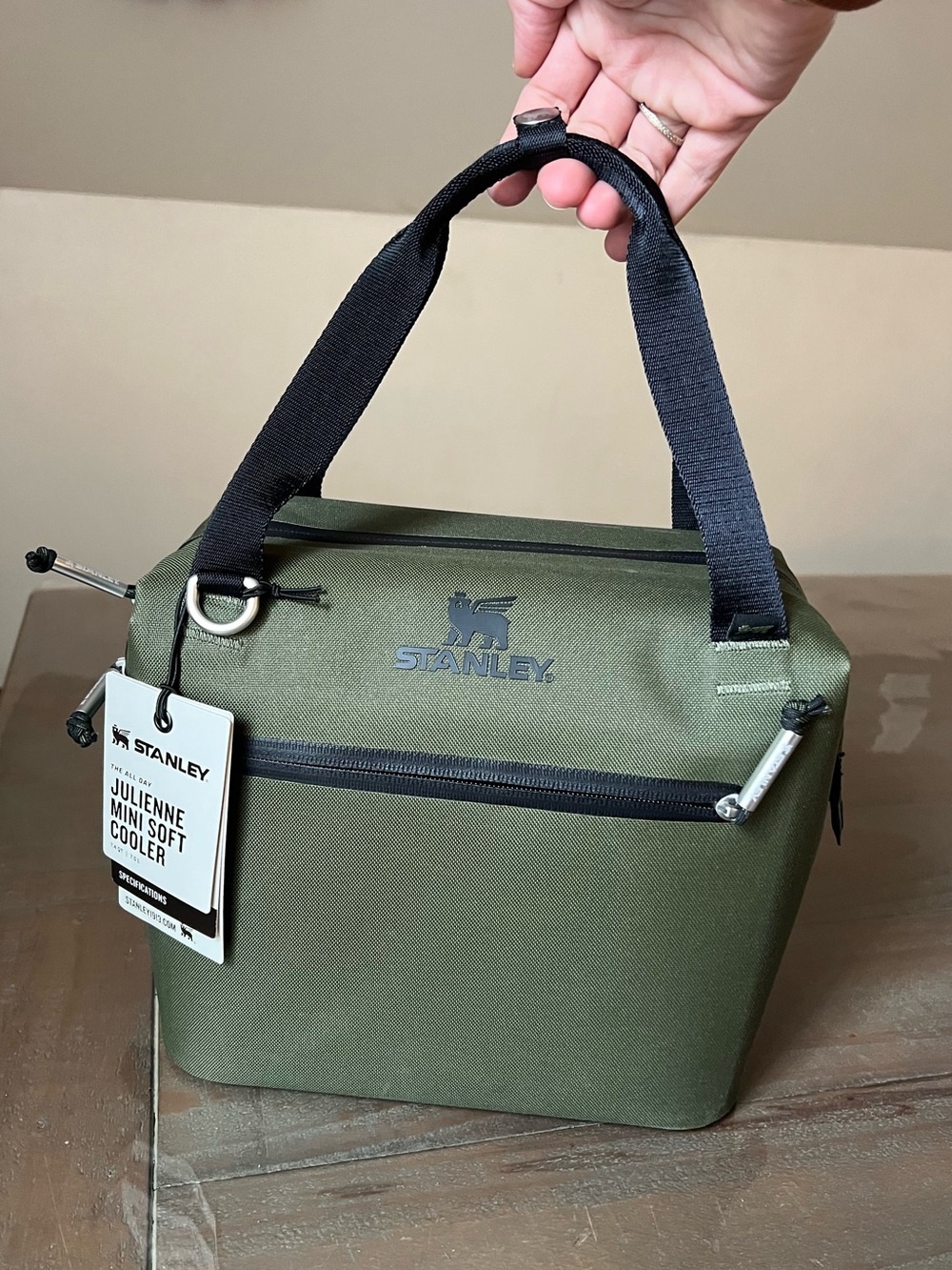 Stanley Dried Pine Julienne Mini Soft Cooler Tote NWT